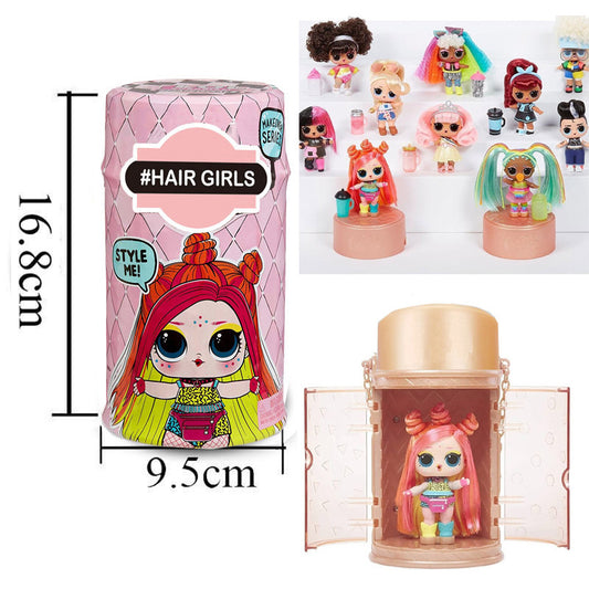 Cross-border hot-selling capsule girl doll doll children's toys