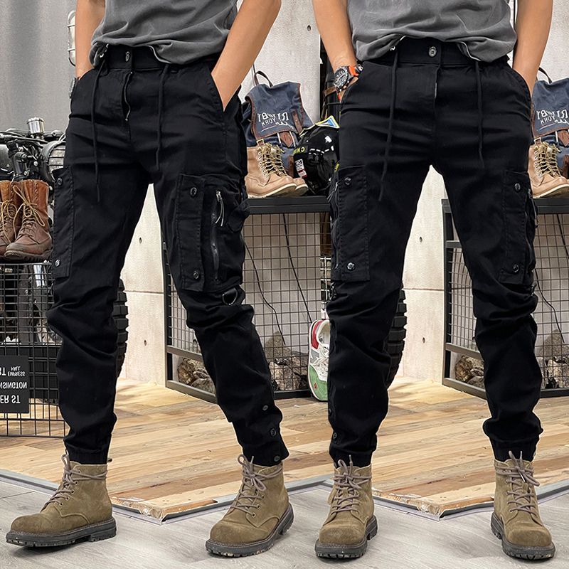 American Workwear Straight Functional City Outdoor Tactics Casual Pants