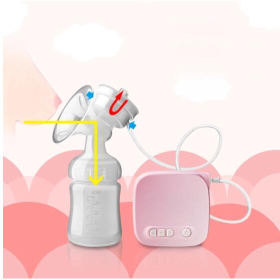 Automatic Milk Pumps Kit Electric Breast  Natural Suction Enlarger Feeding Bottle USB Breast Milksucker BM