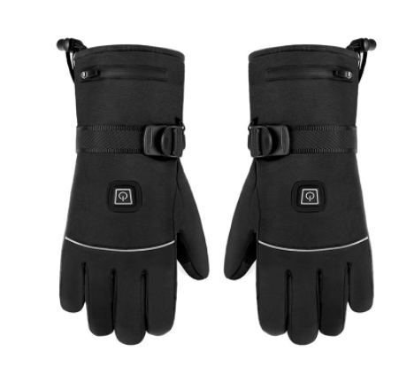 Winter Electric Heated Gloves Motorcycle Touch Screen Gloves